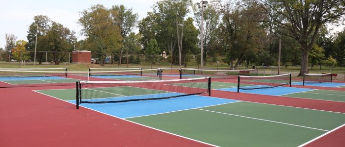 Riley Park Pickleball courts