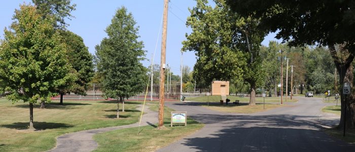 Riley Park walking path